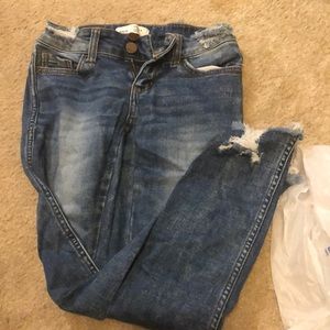 BKE low rise skinny jeans